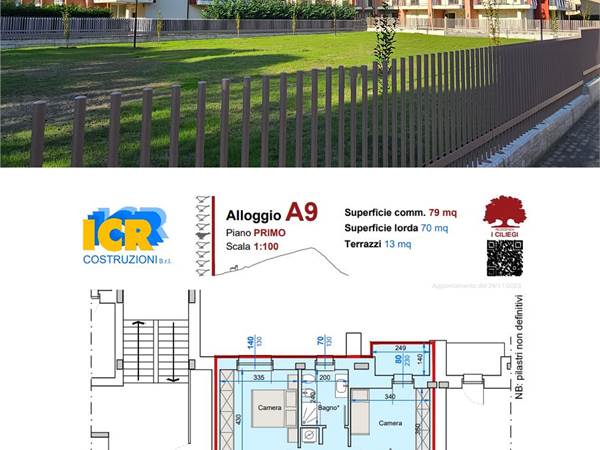 Trilocale nuovo classe A4 con terrazzino