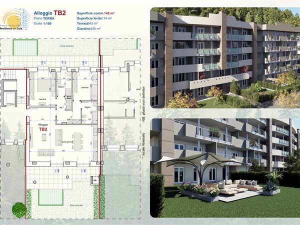 Appartamento nuovo signorile A4 in geotermia con le migliori ultime tecnologie