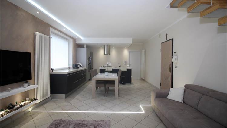 ingresso living su soggiorno 